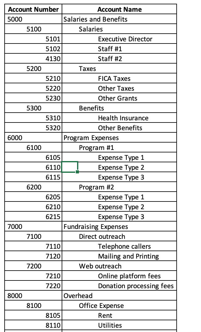 Non Profit Accounting 3 Setting Up The Chart Of Accounts In Quickbooks Online What The Hell 6846